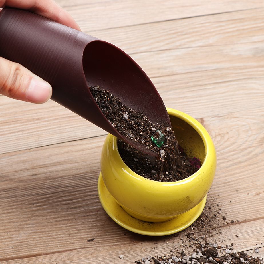 Bonsai Garden Pot - 1PC Kunststoff Boden Schaufel Tasse Für