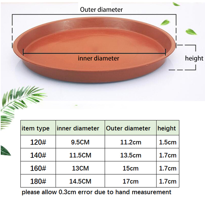 10 stücke Kunststoff Blumentop – Drip Tray Saucer Bewertung und Preis