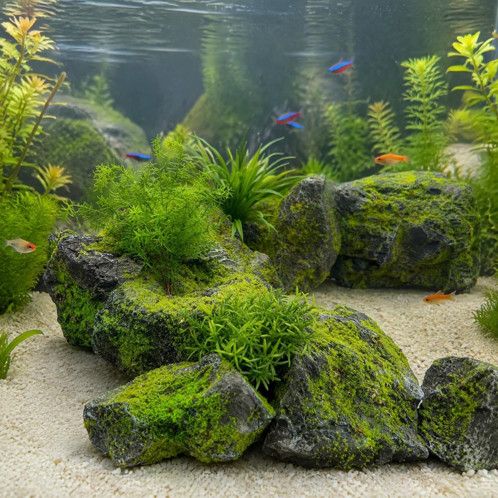 Künstliche Moossteine für Land – Bonsai Garden Backyard Bewertung und Preis