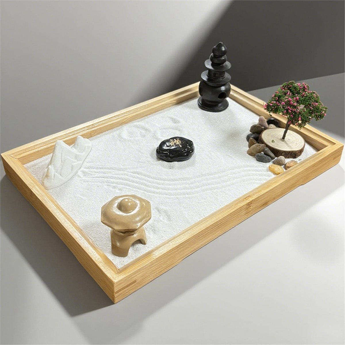 618 Mega Sale Japanischer Gart – Bonsai Garden With Sand Bewertung und Preis