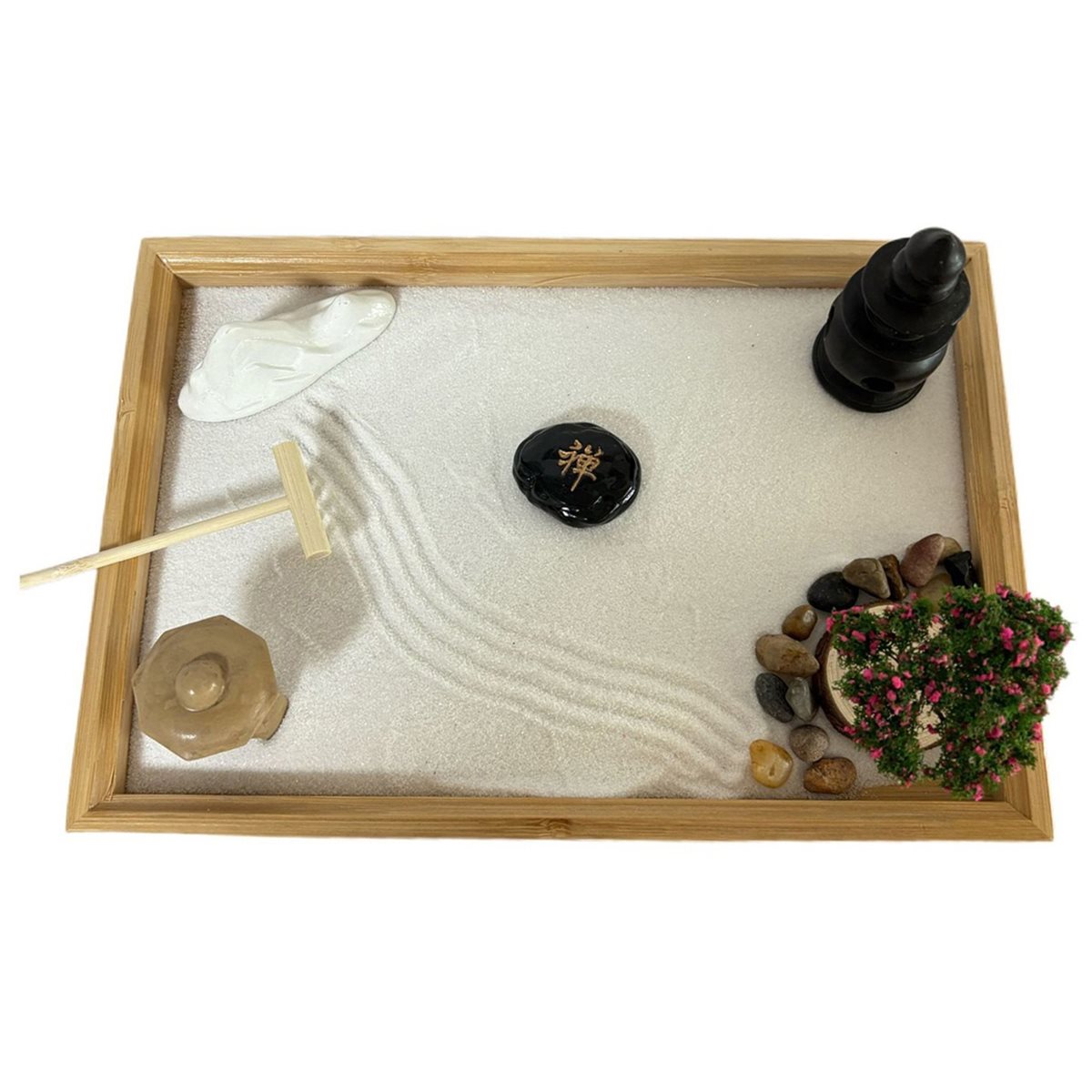 618 Mega Sale Japanischer Gart – Bonsai Garden With Sand Bewertung und Preis