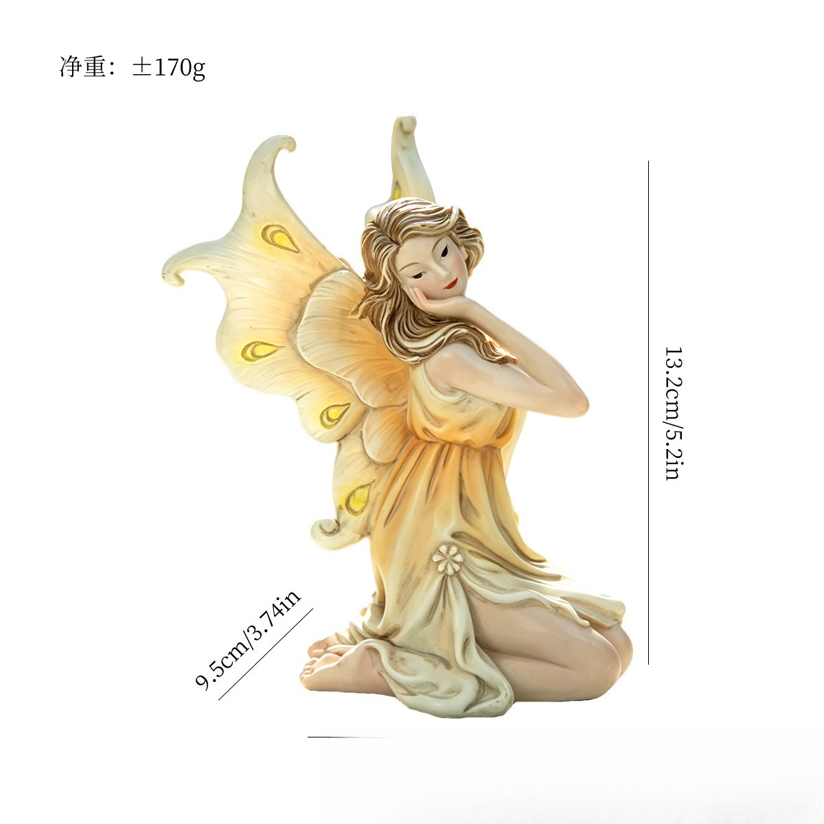 Kniende Feenstatue Elegante Fe – Bonsai Garden Pot Bewertung und Preis