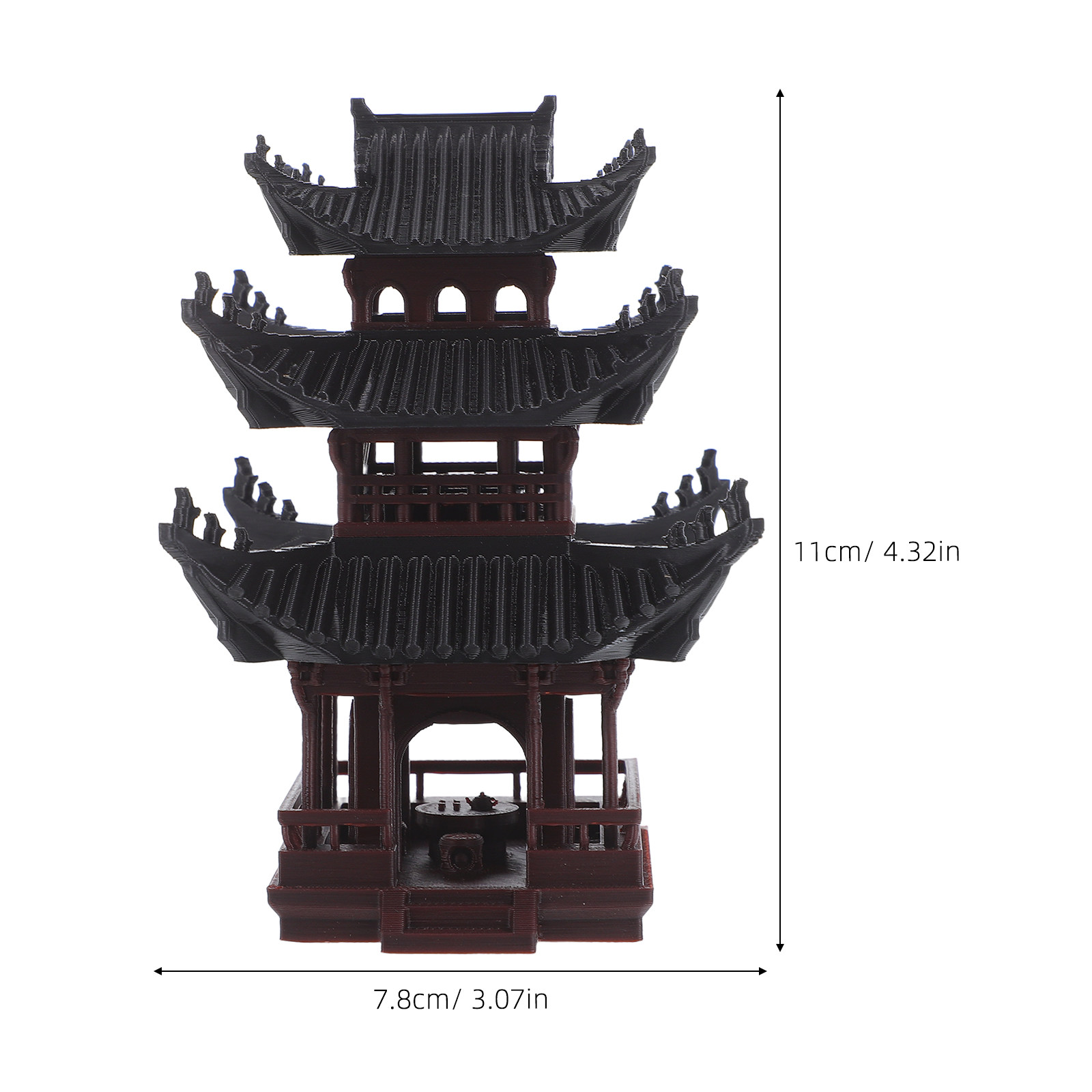 Mini-Pavillon-Statue, winziger – Bonsai Garden With Sand Bewertung und Preis