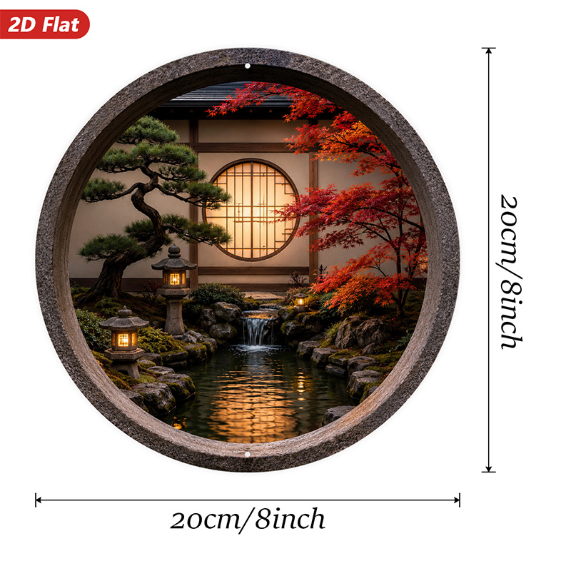 2D-Flach, 1 Stück rundes Metal – Bonsai Garden Ideas Bewertung und Preis