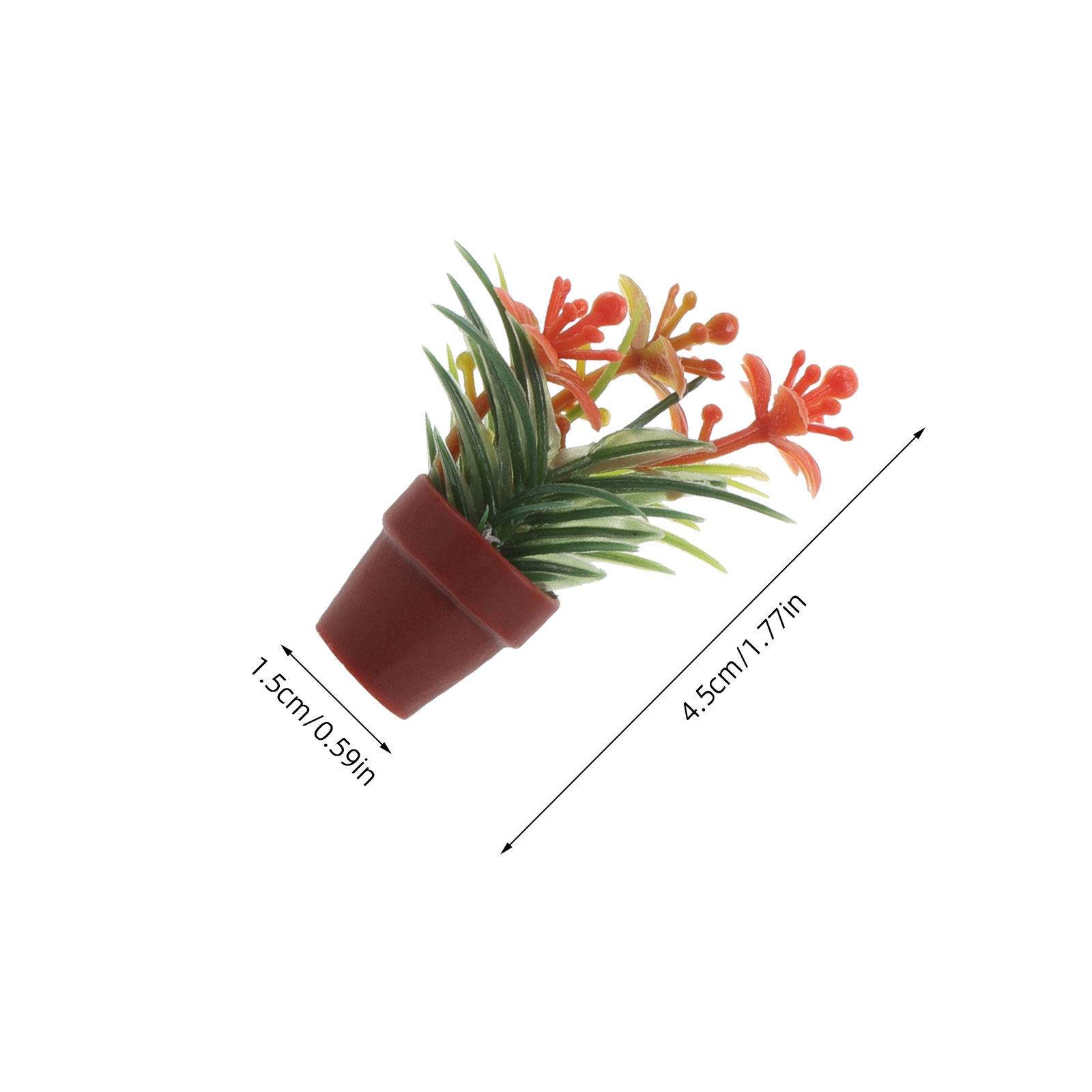 8 Stück Miniatur-Kunstpflanzen – Bonsai Garden Pot Bewertung und Preis