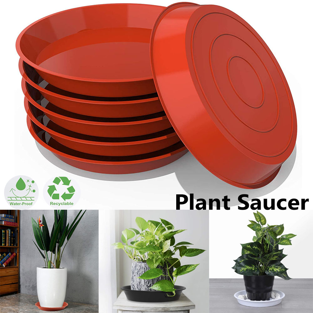 3 Stück runde Garten-Blumentop – Drip Tray Saucer Bewertung und Preis