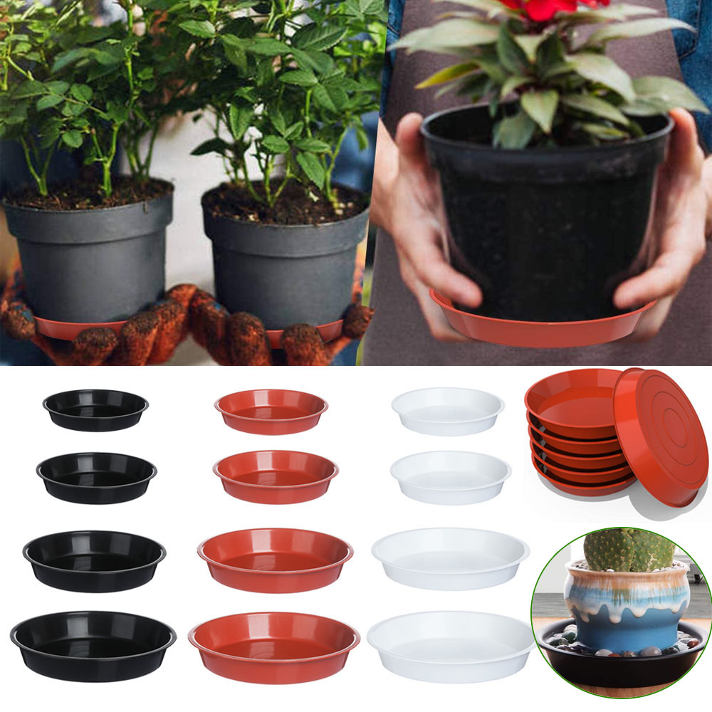 3 Stück runde Garten-Blumentop – Drip Tray Saucer Bewertung und Preis