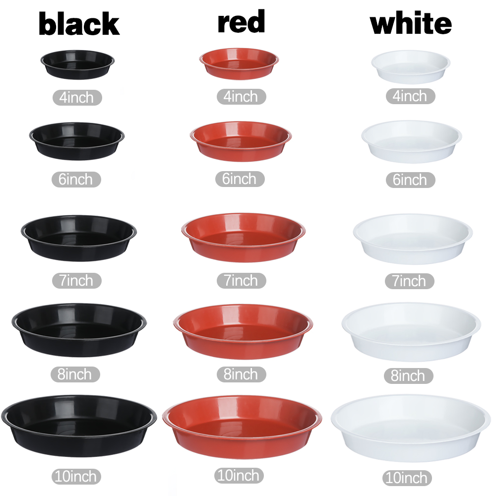 3 Stück runde Garten-Blumentop – Drip Tray Saucer Bewertung und Preis